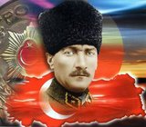 Mustafa Kemal Atatürk (1881–10 November 1938) was an Ottoman and Turkish army officer, revolutionary statesman, writer, and the first President of Turkey.<br/><br/>

He is credited with being the founder of the modern Turkish state. Atatürk was a military officer during World War I. Following the defeat of the Ottoman Empire in World War I, he led the Turkish national movement in the Turkish War of Independence.<br/><br/>

Having established a provisional government in Ankara, he defeated the forces sent by the Allies. His military campaigns gained Turkey independence. Atatürk then embarked upon a program of political, economic, and cultural reforms, seeking to transform the former Ottoman Empire into a modern, westernized and secular nation-state.<br/><br/>

The principles of Atatürk's reforms, upon which modern Turkey was established, are referred to as Kemalism.