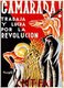 Spain: 'Comrade! Work and Struggle for the Revolution'. CNT-FAI socialist poster during the Spanish Civil War (1936-1939)